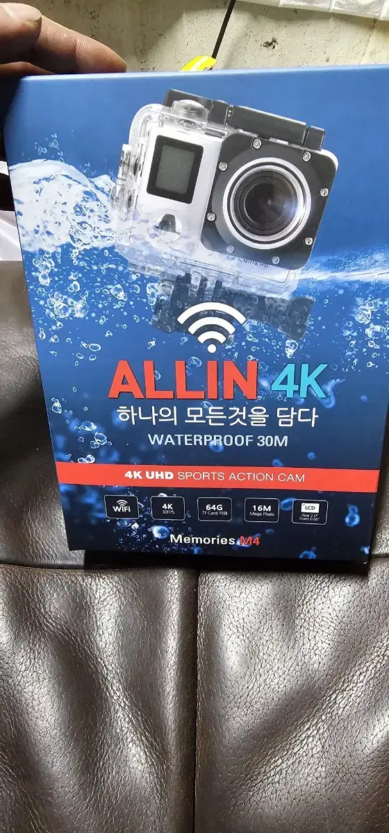 [올인]액션캠 4k 미개봉 저렴히팔아요